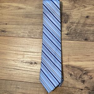 DKNY Striped Silk Tie